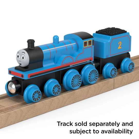 Thomas & Friends: Wooden Railway Edward Engine and Coal Car - Ages 2+