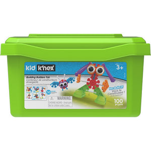 Kid K'nex:Budding Builders Tub 100pc - Ages 3+