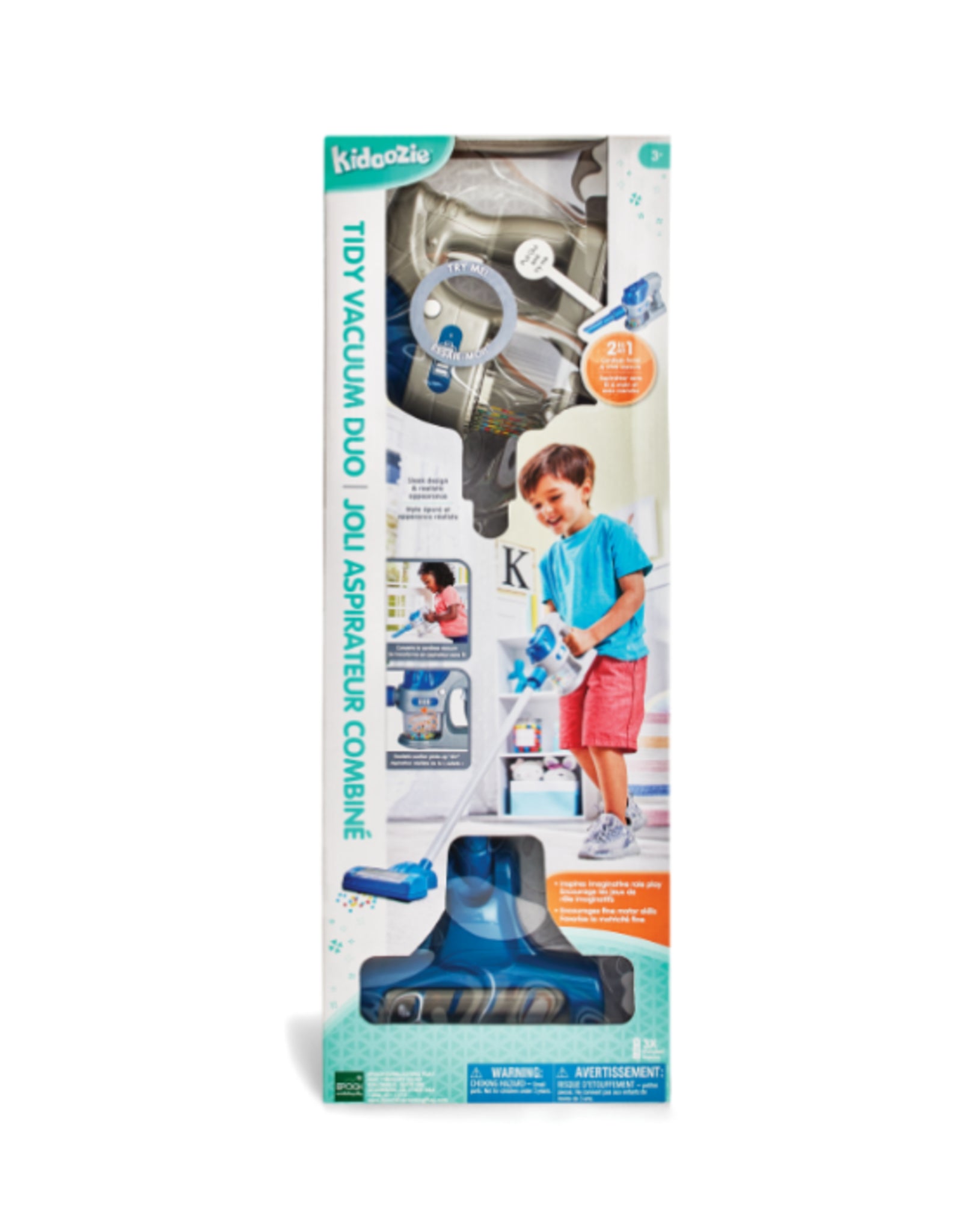 Kidoozie: Tidy Vacuum Duo - Ages 3+