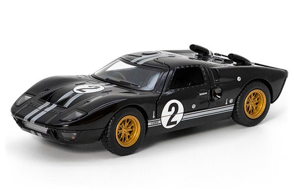 Kinsmart 1966 Ford GT40 MKII Heritage Edition Pull Back Car 1:32 Scale