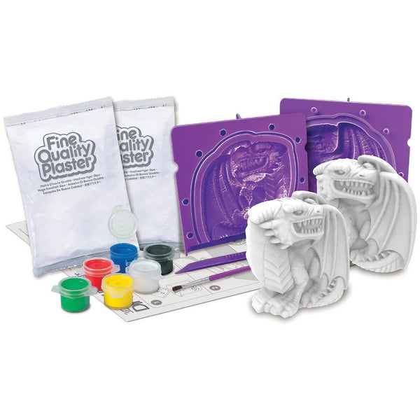 4M: 3D Mould & Paint Dragons - Ages 5+