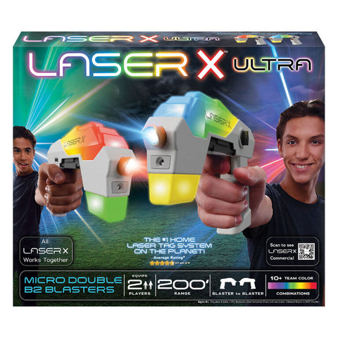 Laser X: Micro Double Blasters - Ages 6+