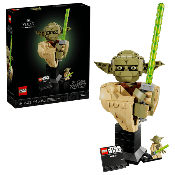 Lego: Star Wars Yoda Bust - Ages 18+