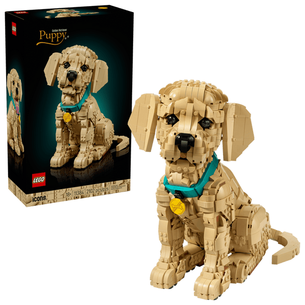 Lego: Icons Golden Retriever Puppy