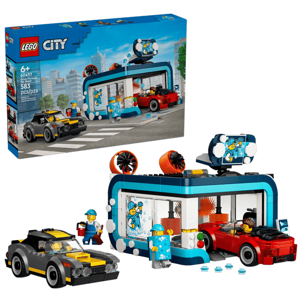 Lego City Drive-Through Car Wash