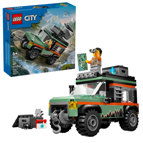 Lego: City Off-Road 4x4 Mountain Truck - Ages 6+