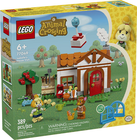 Lego: Animal Crossing Isabelle's House Visit - Ages 6+