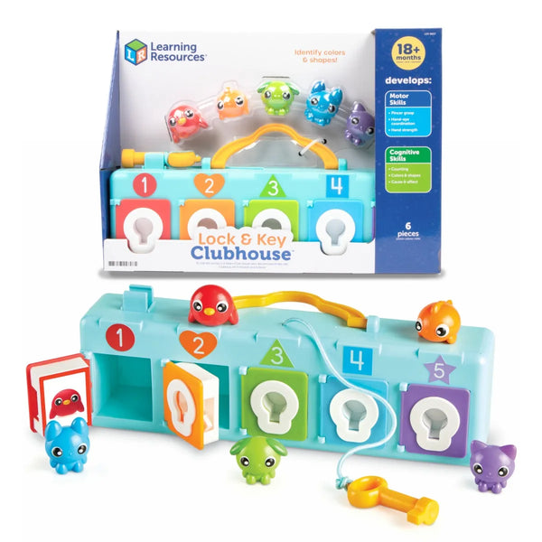 LR: Lock & Key Clubhouse - Ages 18mths+