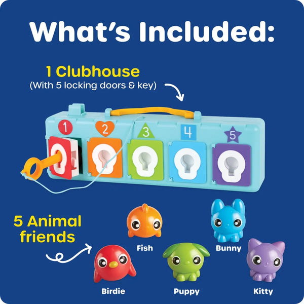 LR: Lock & Key Clubhouse - Ages 18mths+