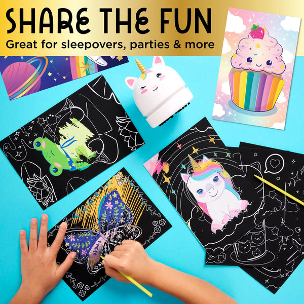 Creativity for Kids: Deluxe Scratch Art - Ages 6+