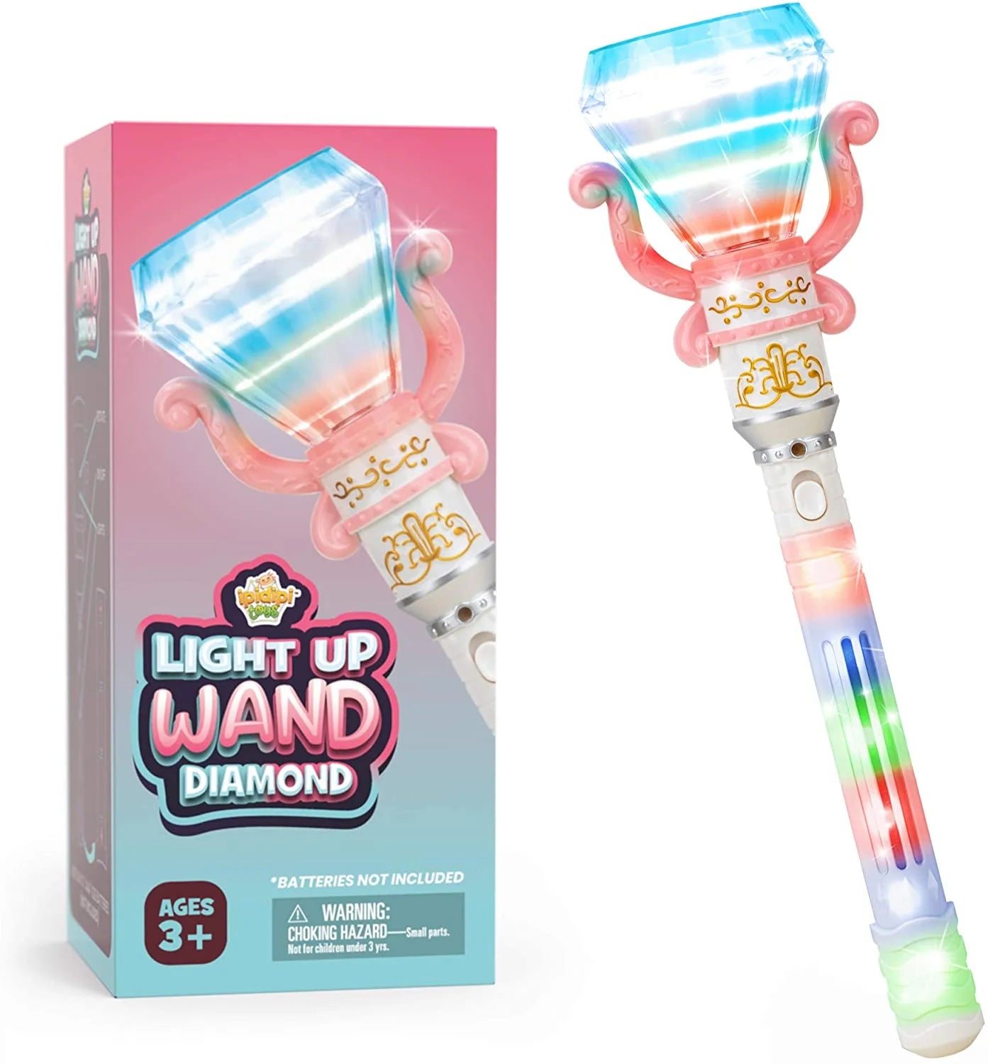 Light Up wand - Diamond - Ages 3+