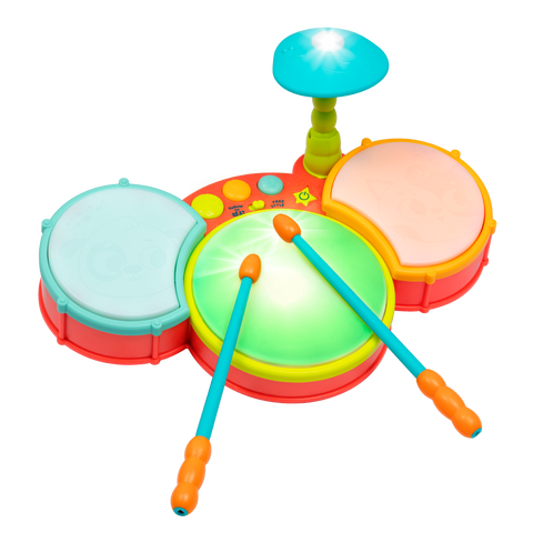 Little Beats Toy Drum Set - Ages 2+