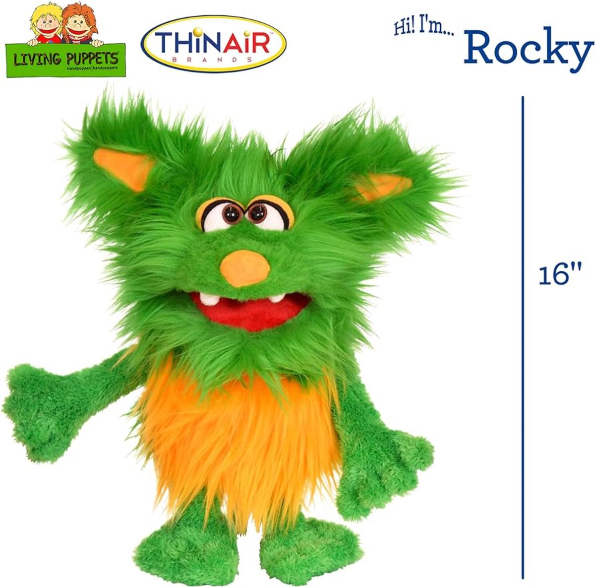 Living Puppets - Rocky  - 16"- Ages 3+