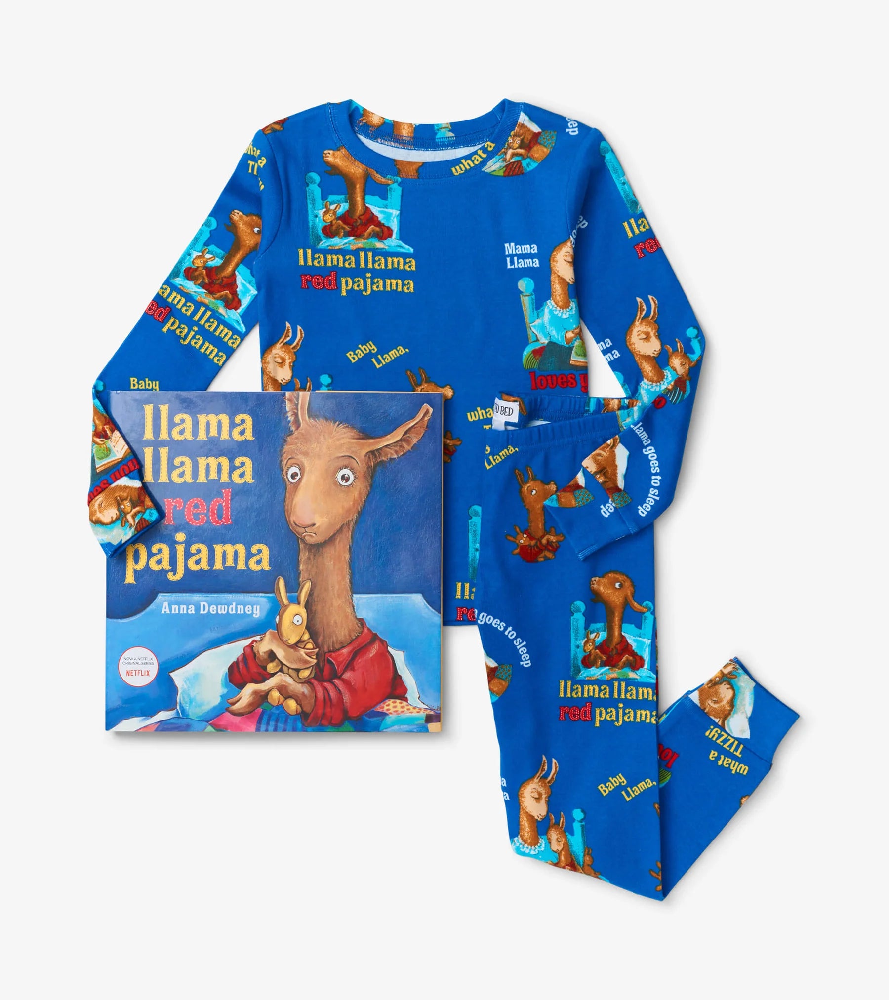 Books to Bed: Llama Llama Red Pajama Book and Pajama Set - Multiple Sizes Available