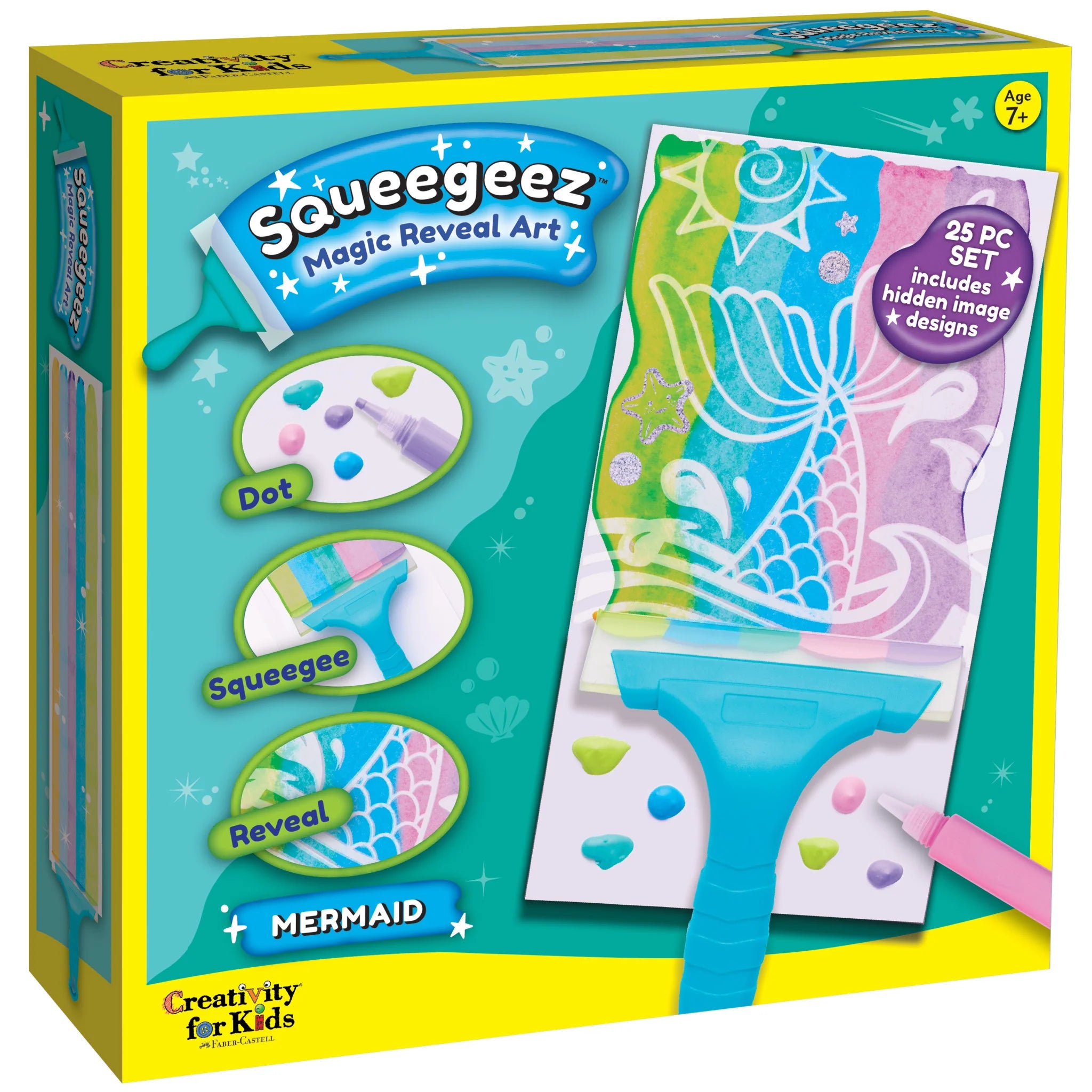 Squeegeez Magic Reveal Art: Mermaid - Ages 7+ – Playful Minds