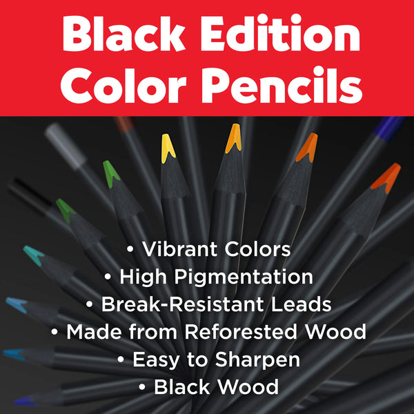FC: Black Edition 36 Coloured Pencils - Ages 13+