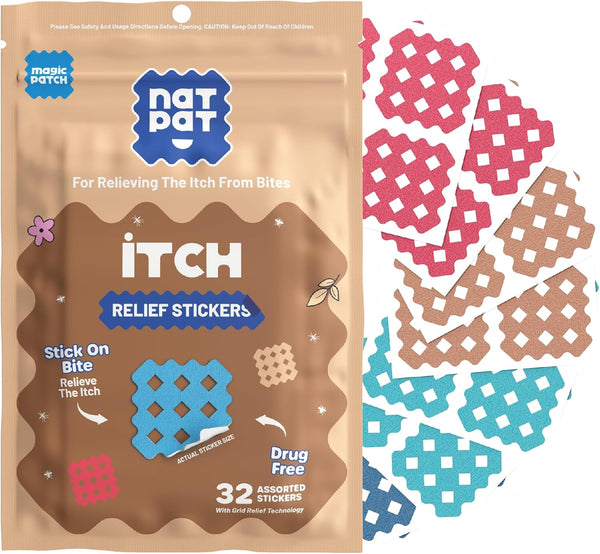NatPat: Magic Patch Itch Relief Stickers - Ages 0+