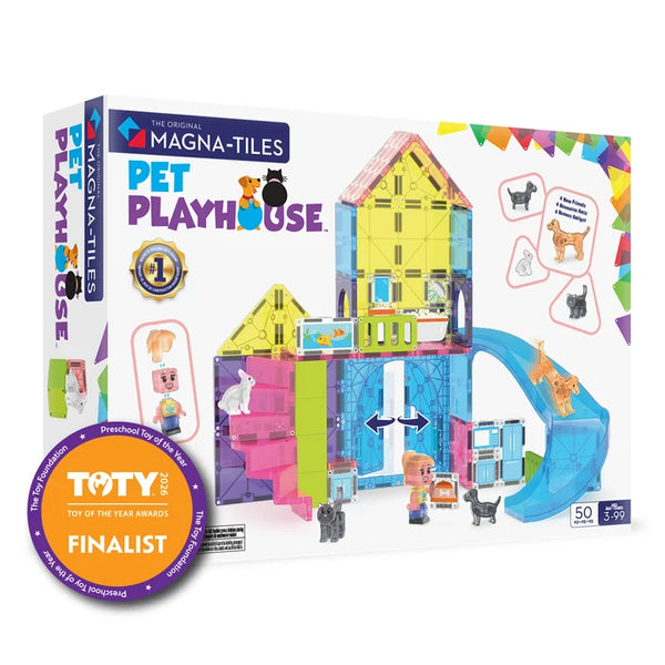 Magna-Tiles Pet Playhouse 50 Piece Set