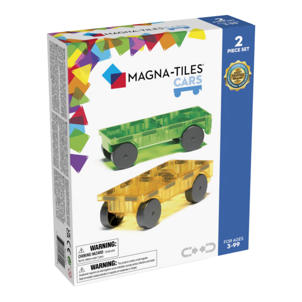 MT: Cars 2 Piece Expansion Set, Green & Yellow - Ages 3+