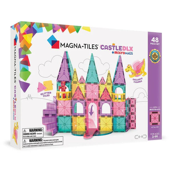 Magna-Tiles Castle 48 Piece Deluxe Set