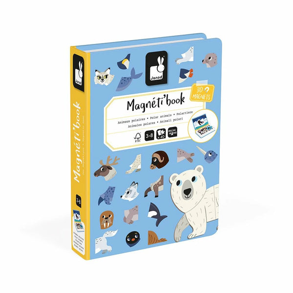 Magnetibook: Polar Animals - Ages 3+