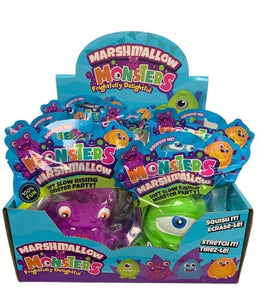 Loot: Marshmallow Monster in Foil Bag - Soft Slow Rising - Ages 3+