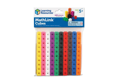 LR: Mathlink Cubes: Set of 100 - Ages 5+