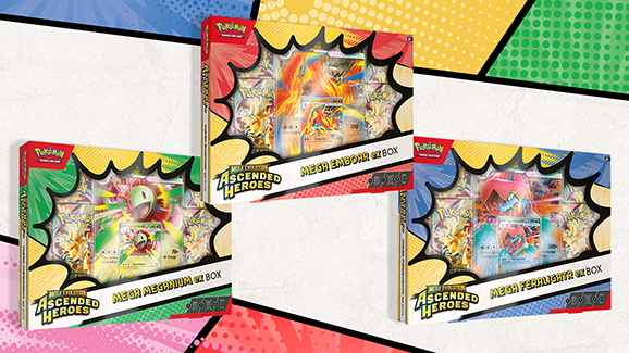 Pokémon TCG: Mega Evolution Ascended Heroes Mega ex Box