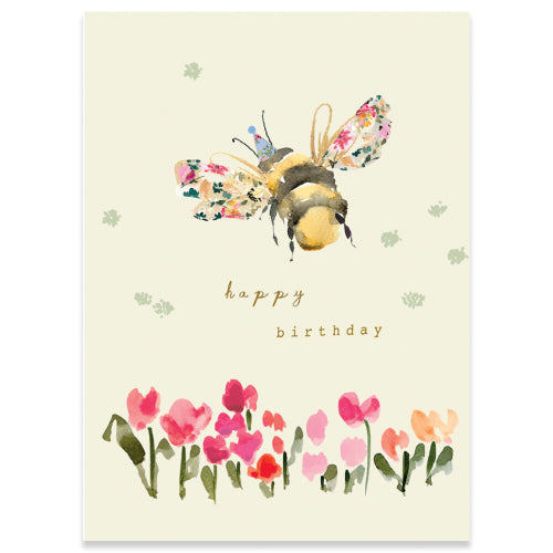 GC: Meadow Bee - Birthday Card