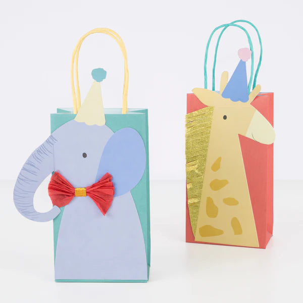 MM: Animal Parade Party Bags: 8 Pieces