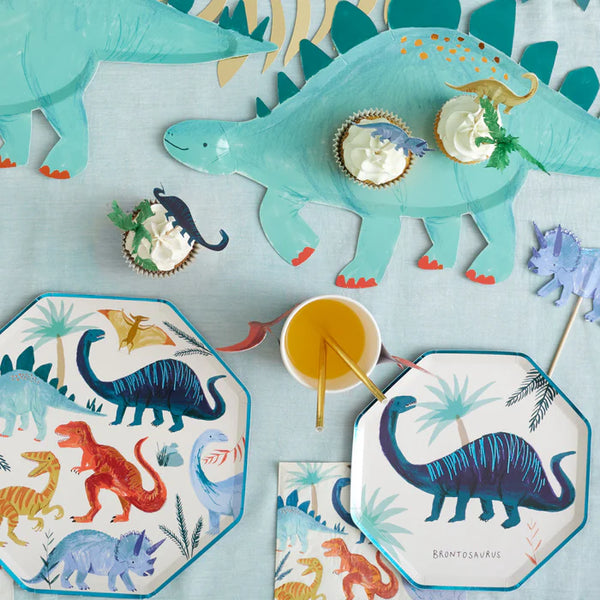 MM: Dinosaur Kingdom Large Napkins: 16 Pieces