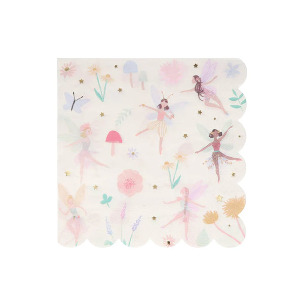 MM: Fairy Large Napkins - 16 Pieces