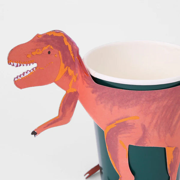 MM: T-rex Cups: 8 Pieces