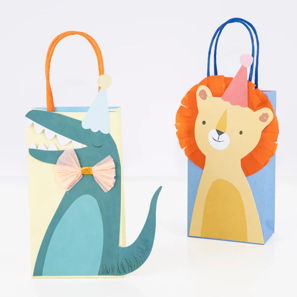 MM: Animal Parade Party Bags: 8 Pieces