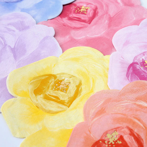 MM: Rose Garden Napkins - 16 Pieces