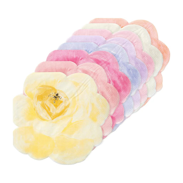 MM: Rose Garden Napkins - 16 Pieces