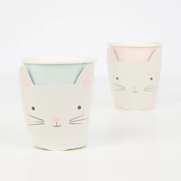 MM: Cute Cat Cups: 8 Pieces