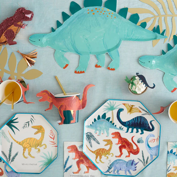 MM: T-rex Cups: 8 Pieces