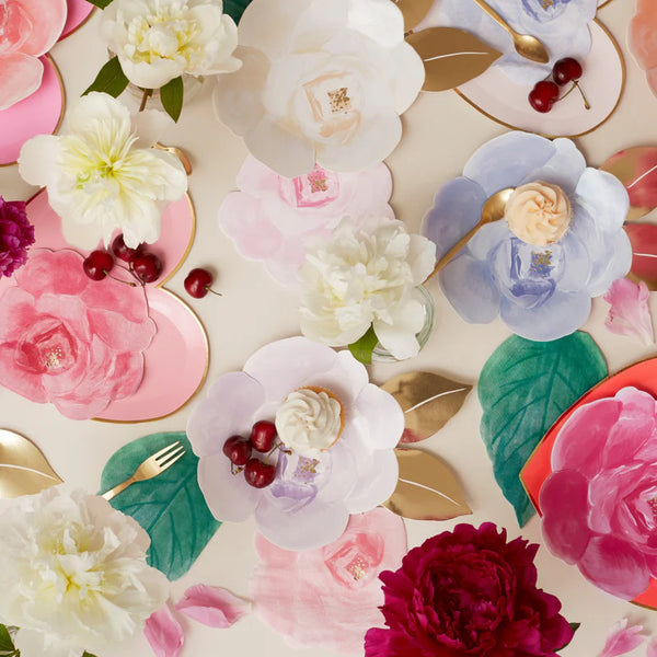 MM: Rose Garden Napkins - 16 Pieces