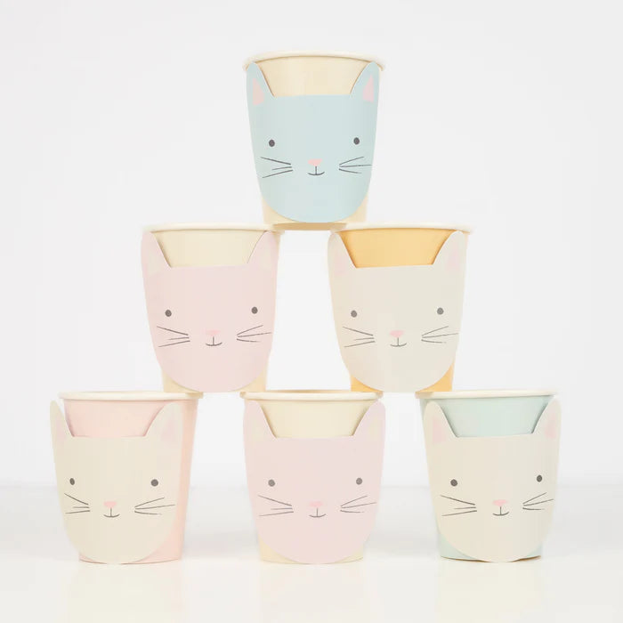 MM: Cute Cat Cups: 8 Pieces