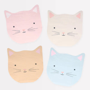 MM: Cute Cat Napkins: 16 Pieces