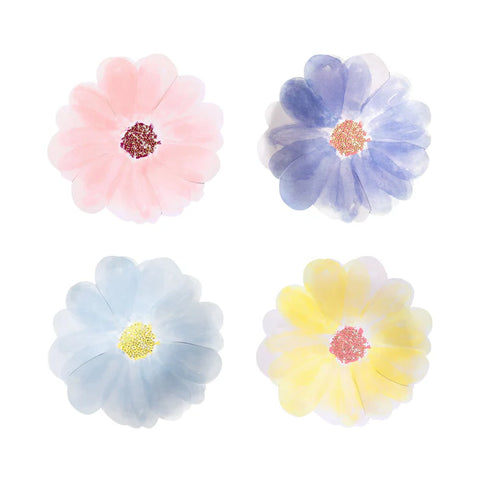 MM: Flower Garden Small Plates: 8 Pieces