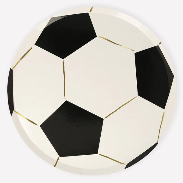 MM: Soccer Plates: 8 Pieces