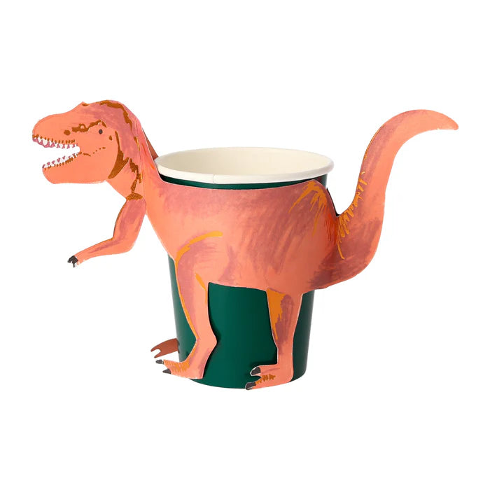 MM: T-rex Cups: 8 Pieces