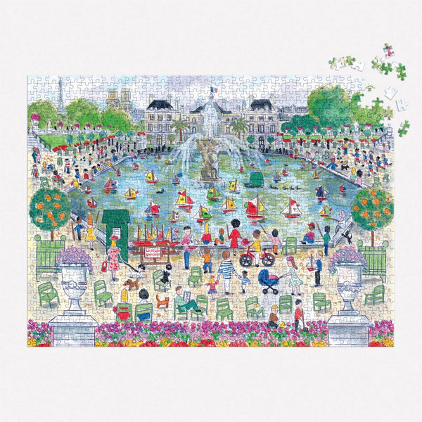 1000 Piece Puzzle: Galison: Michael Storrings Springtime in Paris - Ages 12+