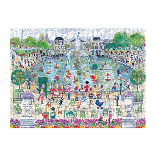 1000 Piece Puzzle: Galison: Michael Storrings Springtime in Paris - Ages 12+