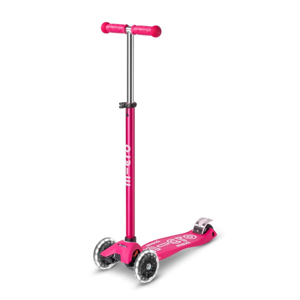 Micro Maxi Deluxe LED Scooter: Multiple Colours Available - Ages 2+