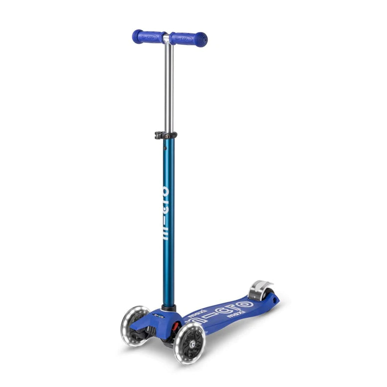 Micro Maxi Deluxe LED Scooter Multiple Colours Available Ages 2