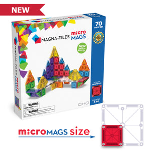 MT: microMAGS 70 Piece Deluxe Set - Ages 3+