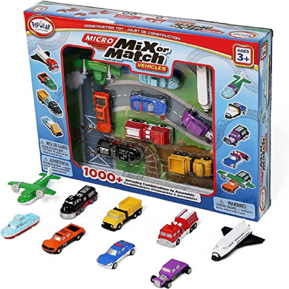 Micro Mix or Match: Vehicles Deluxe 1 - Ages 3+